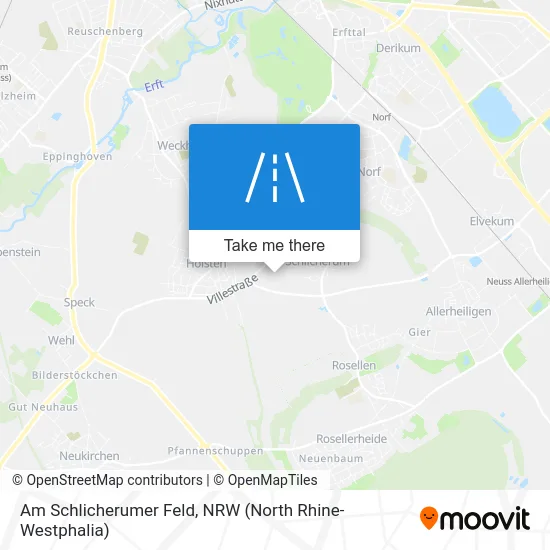 Am Schlicherumer Feld map