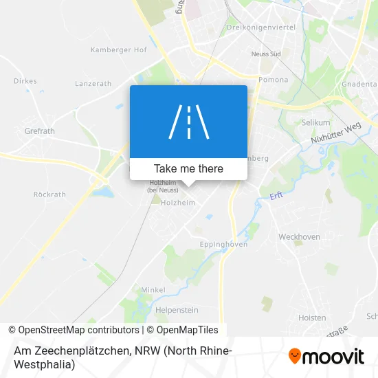 Am Zeechenplätzchen map