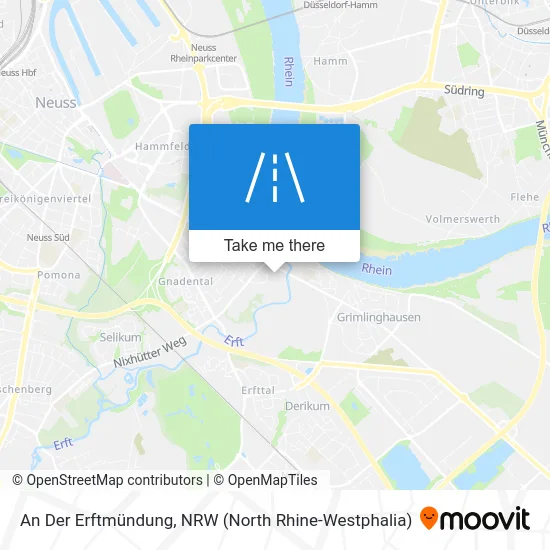 An Der Erftmündung map