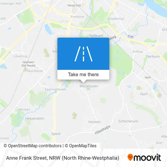 Anne-Frank-Straße map