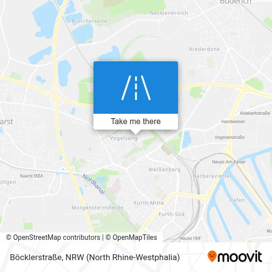 Böcklerstraße map