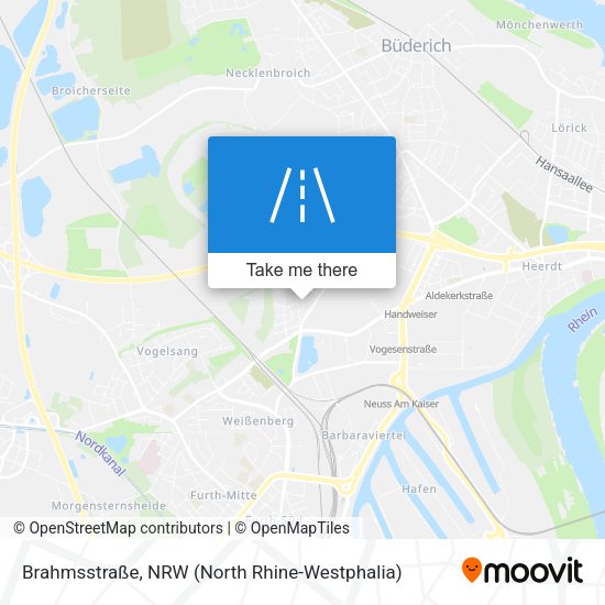 Brahmsstraße map