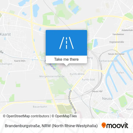 Brandenburgstraße map