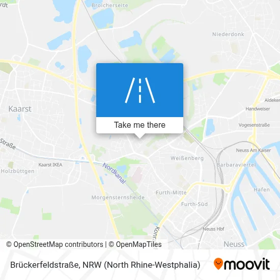 Brückerfeldstraße map