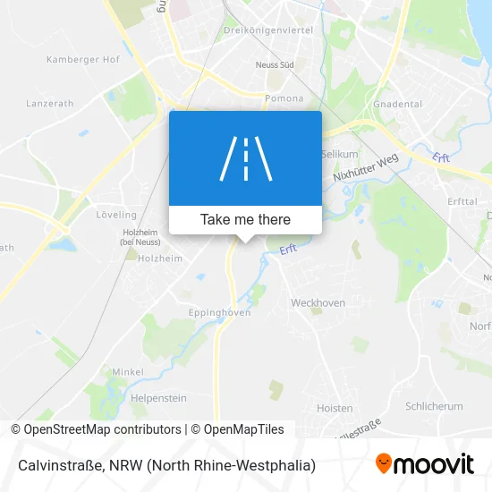 Calvinstraße map