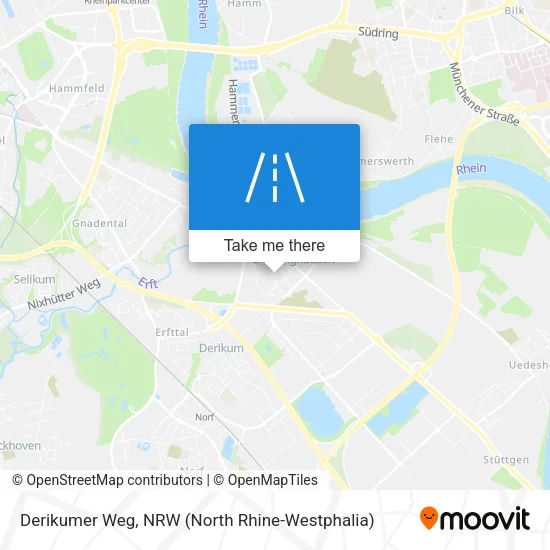Карта Derikumer Weg