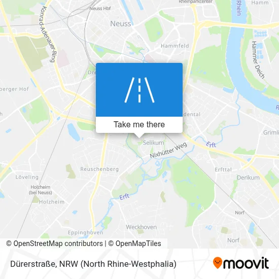 Dürerstraße map