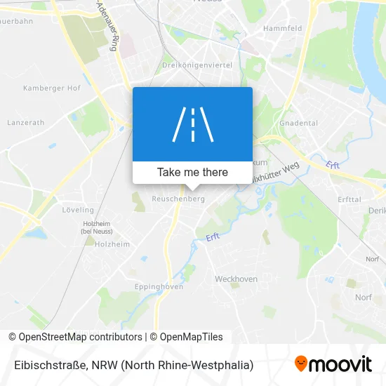 Eibischstraße map