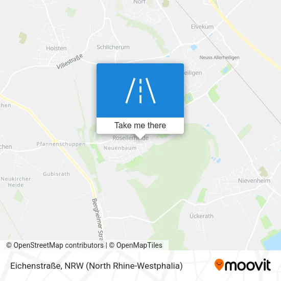 Карта Eichenstraße