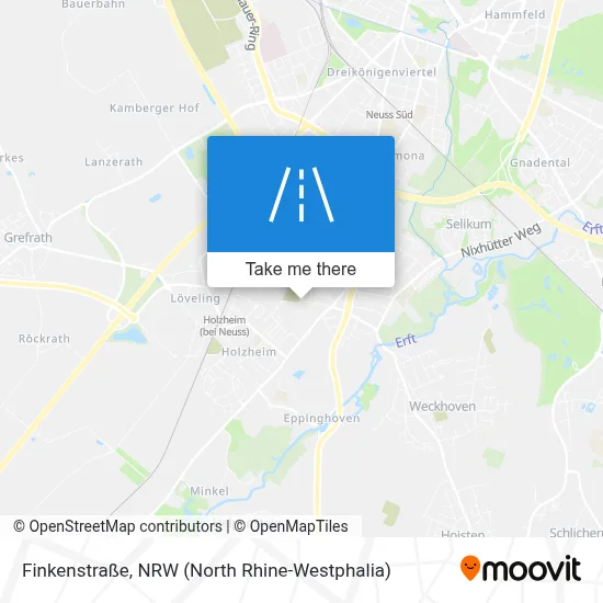 Finkenstraße map
