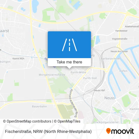 Fischerstraße map