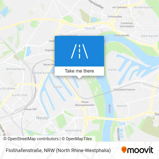 Карта Floßhafenstraße