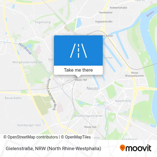 Gielenstraße map
