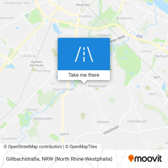 Gillbachstraße map