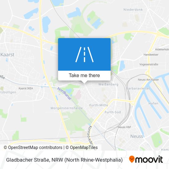Gladbacher Straße map