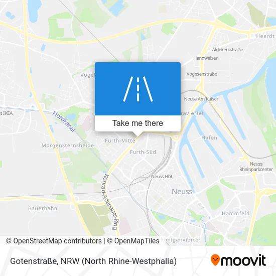 Gotenstraße map
