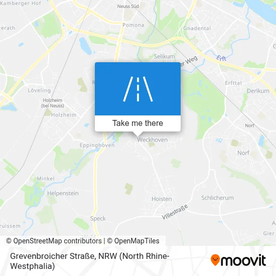 Grevenbroicher Straße map