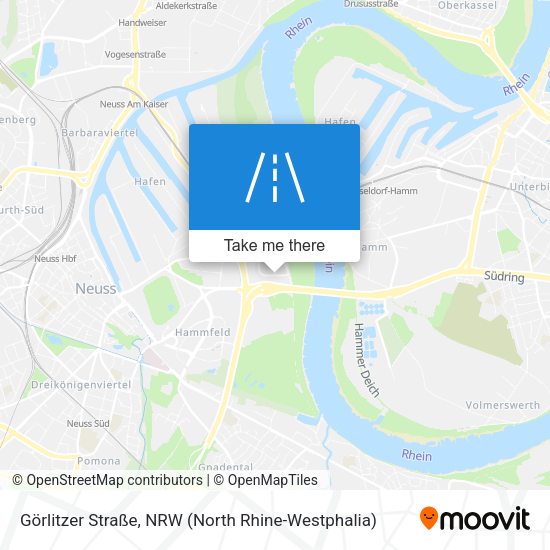 Görlitzer Straße map