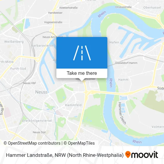 Hammer Landstraße map