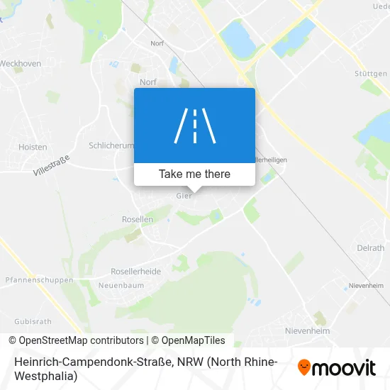 Heinrich-Campendonk-Straße map