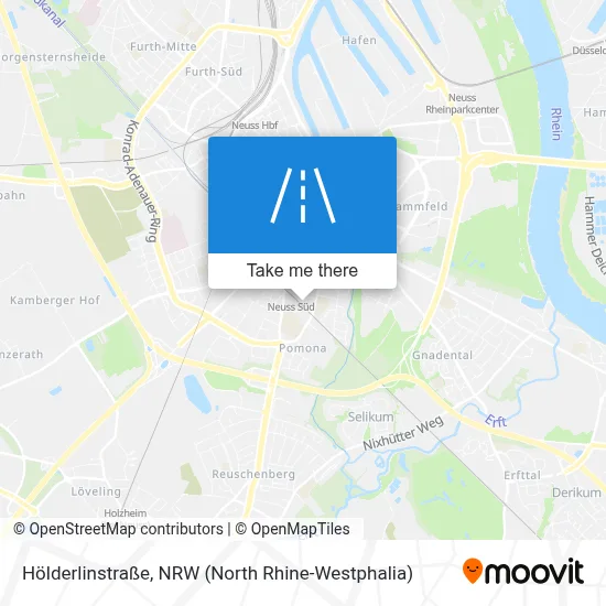 Hölderlinstraße map