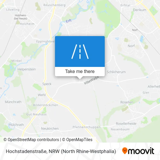 Hochstadenstraße map