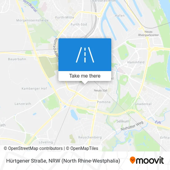 Hürtgener Straße map