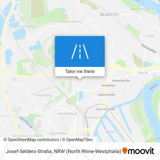 Карта Josef-Selders-Straße