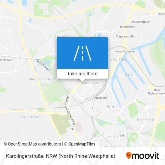 Karolingerstraße map