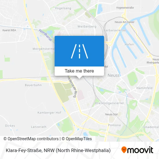 Klara-Fey-Straße map
