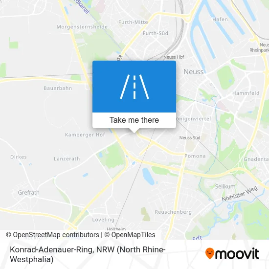 Konrad-Adenauer-Ring map