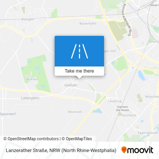 Lanzerather Straße map