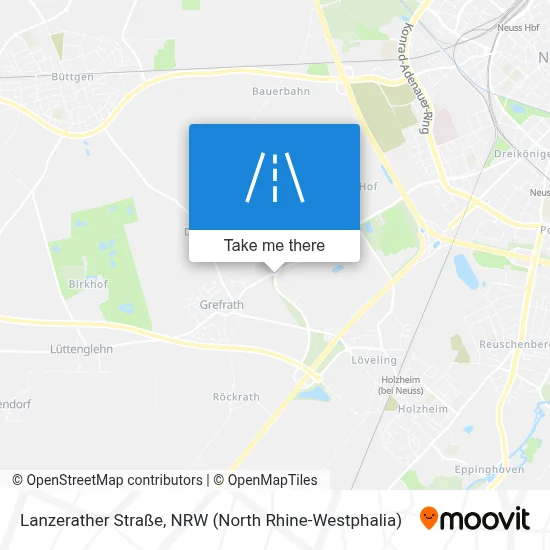 Lanzerather Straße map