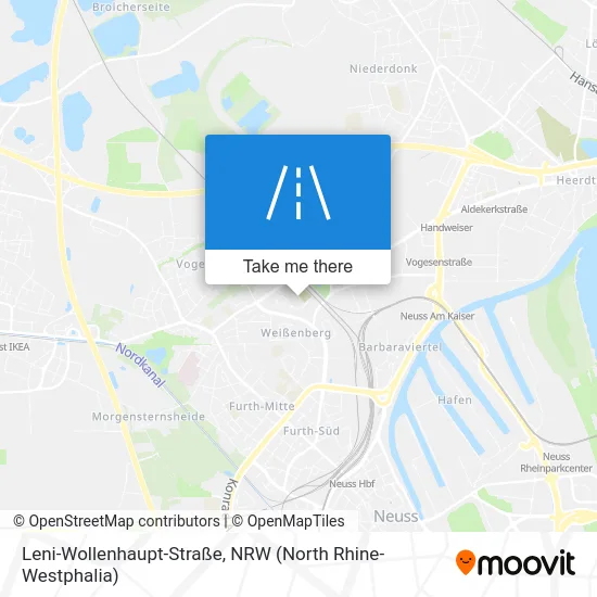 Карта Leni-Wollenhaupt-Straße