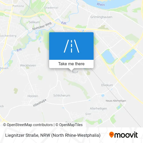 Карта Liegnitzer Straße