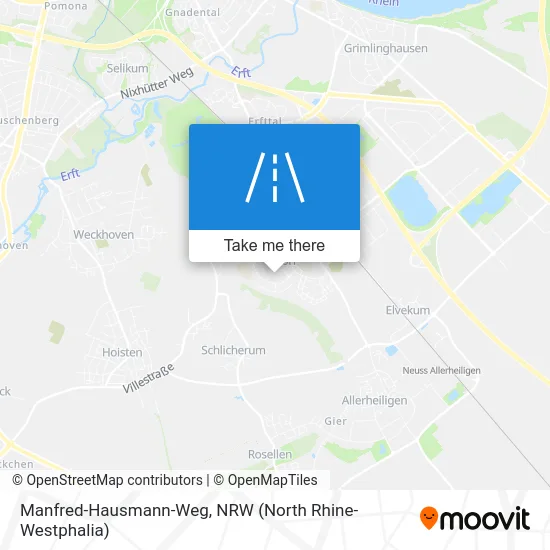 Карта Manfred-Hausmann-Weg