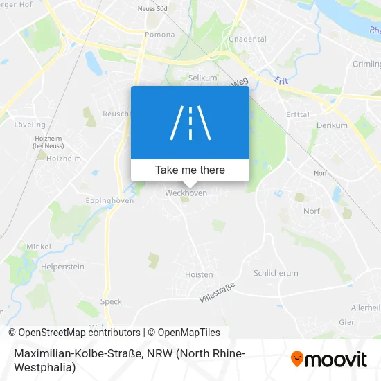 Карта Maximilian-Kolbe-Straße