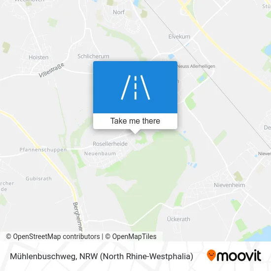 Карта Mühlenbuschweg