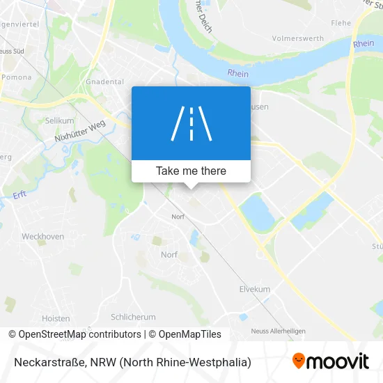 Карта Neckarstraße