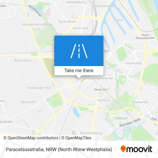 Paracelsusstraße map