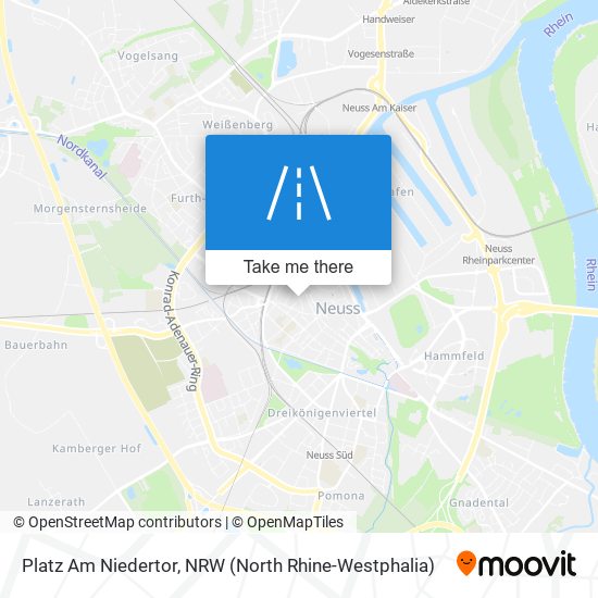 Platz Am Niedertor map