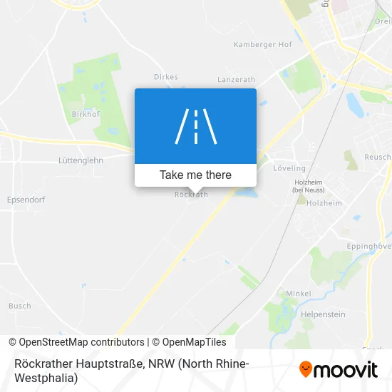 Röckrather Hauptstraße map