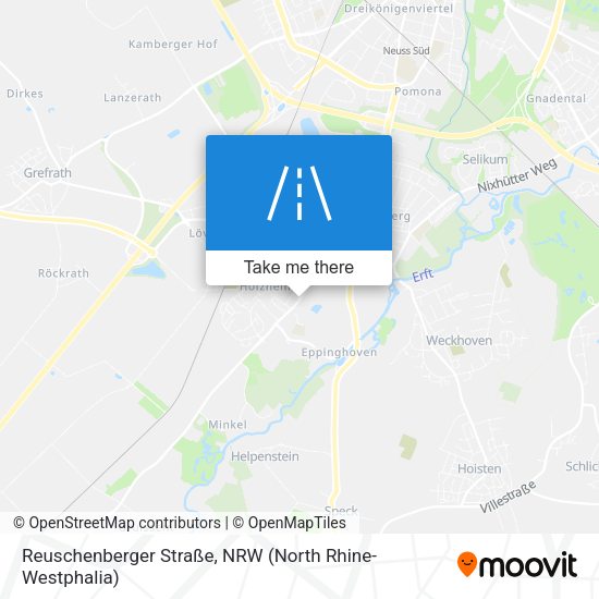 Reuschenberger Straße map