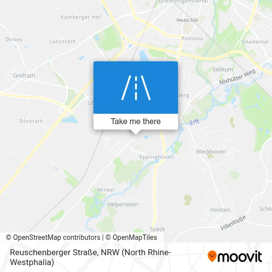Reuschenberger Straße map