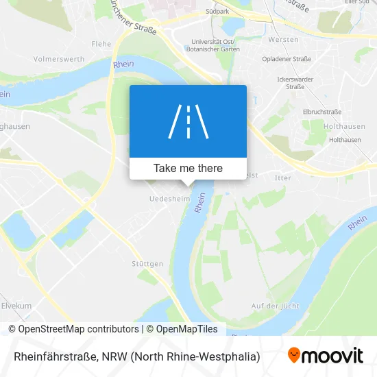 Rheinfährstraße map
