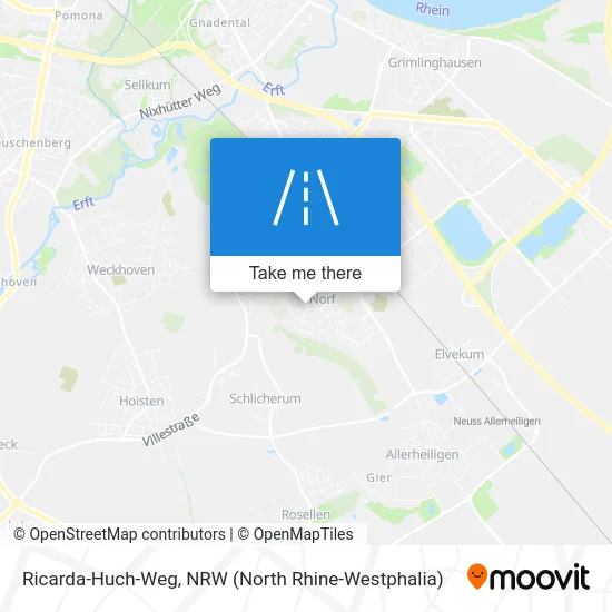 Карта Ricarda-Huch-Weg