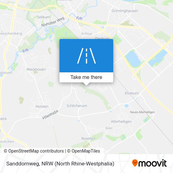 Sanddornweg map