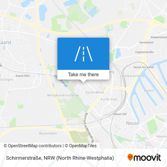 Schirmerstraße map