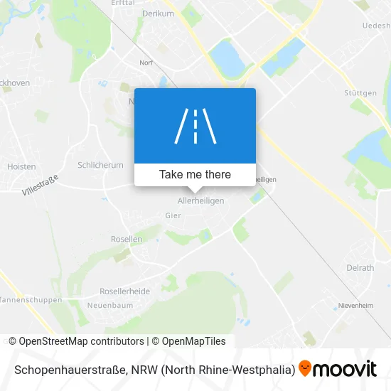 Карта Schopenhauerstraße