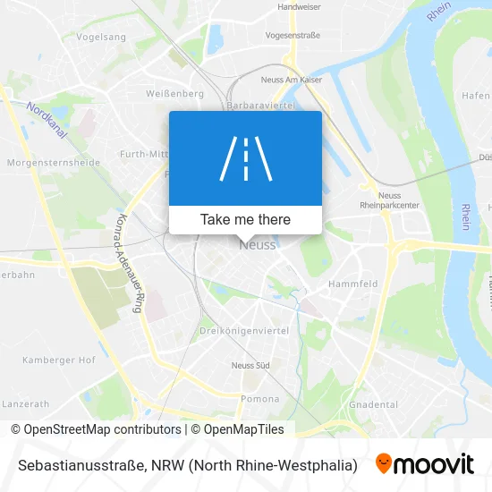 Sebastianusstraße map